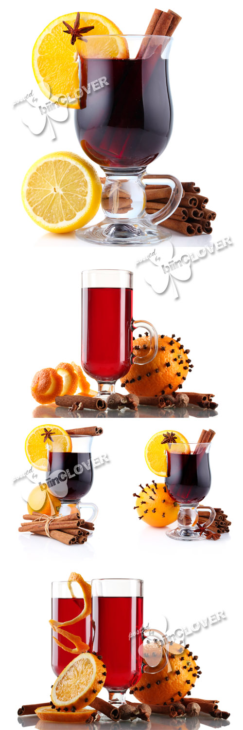 Mulled wine with spices 0275