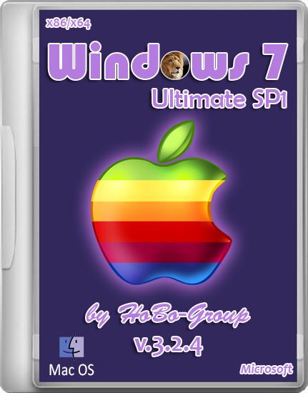 Windows 7 Ultimate SP1 by HoBo-Group 3.2.4 (x86/x64/2012)