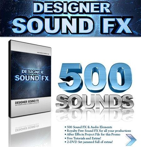 Video Copilot - Designer Sound FX , Bonus Extras,Tutorials
