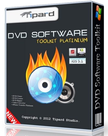Tipard DVD Software Toolkit Platinum 6.1.52.10815 Portable by SamDel