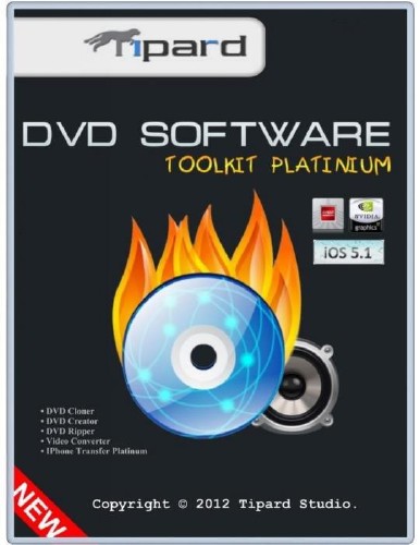 Tipard DVD Software Toolkit Platinum 6.1.52.10815