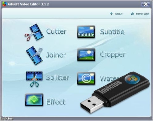 GiliSoft Video Editor 3.1.2 Portable by Invictus