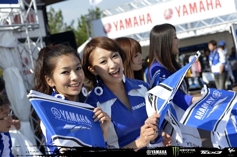 Девушки паддока Гран При Японии 2012