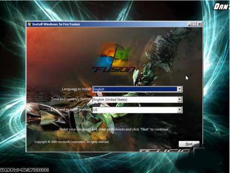 Microsoft Windows 7 Black Fusion AIO (x86/x64) Updated Oct. 2012