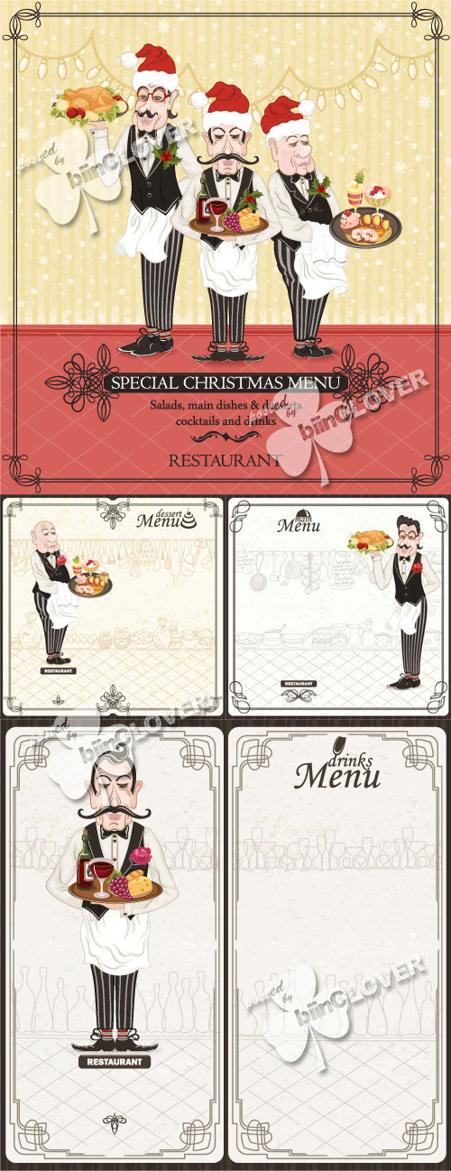 Restaurant menu design 0281