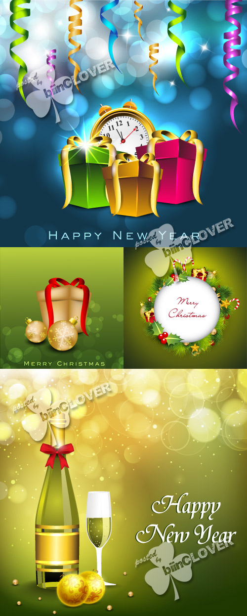 Merry Christmas greeting cards 0281