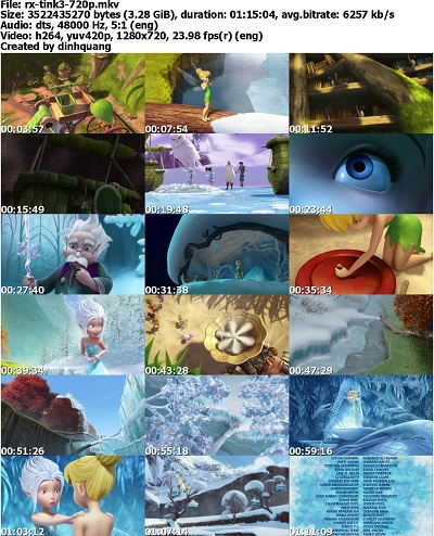 Tinker Bell: Secret of the Wings (2012) BluRay 720p x264-Rx