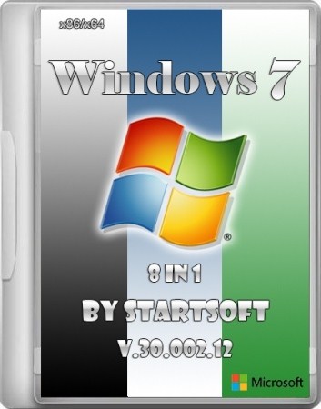 Windows 7 SP1 8in1 By StartSoft v.30.002.12 (x86/x64/RUS/2012)