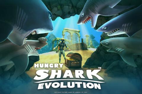 Hungry Shark Evolution 1.1.1 [ENG][iOS] (2012)
