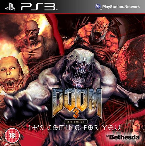 Doom 3 BFG Edition (2012/PS3/USA/ENG) [3.55 Kmeaw]
