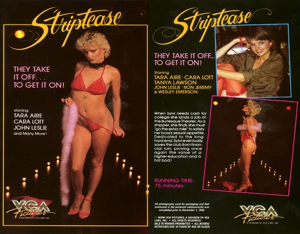 Striptease /  (Phil Hall, VCA) [1985 ., Feature, Classic, DVDRip]